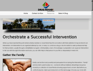 family-drug-intervention.net screenshot