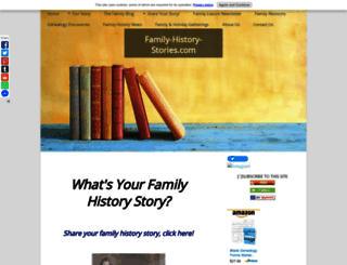 family-history-stories.com screenshot