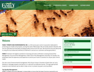 family-termite.com screenshot
