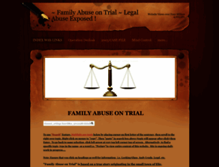 familyabuseontrial.com screenshot