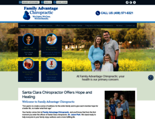 familyadvantagechiropractic.com screenshot
