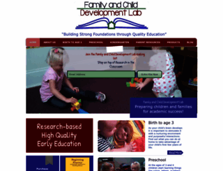 familyandchilddevelopmentlab.com screenshot
