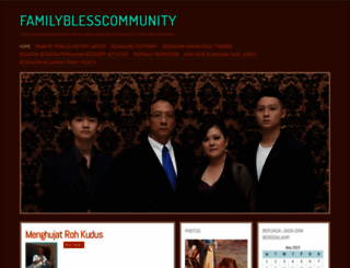 familyblesscomunity.wordpress.com screenshot