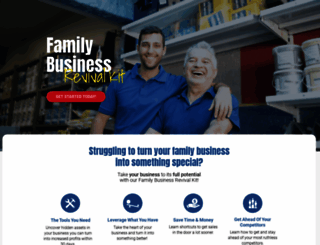 familybusinessmarketing.com screenshot