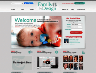 familybydesign.com screenshot