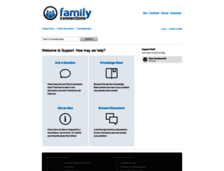 familycms.tenderapp.com screenshot
