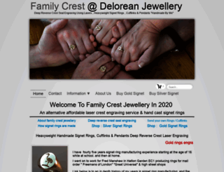 familycrestjewellery.co.uk screenshot