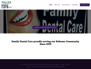 familydentalcarekokomo.com screenshot
