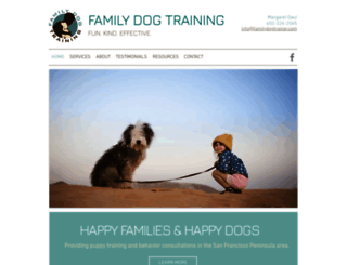 familydogtrainer.com screenshot