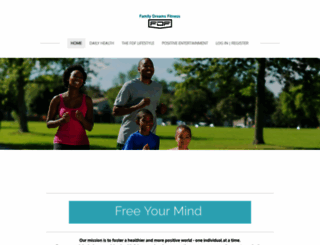 familydreamsfitness.com screenshot