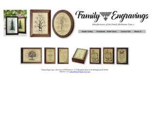 familyengravings.com screenshot