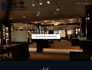 familyeyecareclinic.net screenshot
