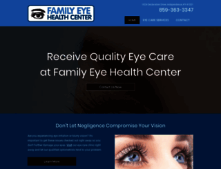 familyeyehealthcenter.com screenshot