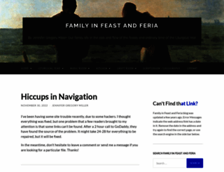 familyfeastandferia.com screenshot