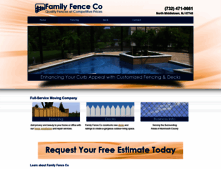 familyfencenj.com screenshot