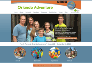 familyforward-orlandoadventure2014.com screenshot