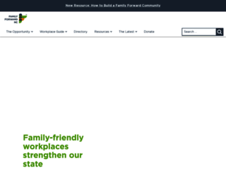 familyforwardnc.com screenshot