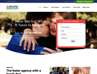 familyfostercare.co.uk screenshot