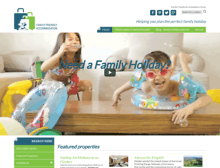 familyfriendlyaccommodation.com.au screenshot
