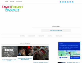 familyfriendlyfrugality.com screenshot