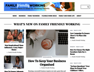 familyfriendlyworking.co.uk screenshot