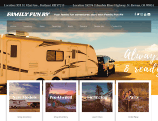 familyfunrv.net screenshot