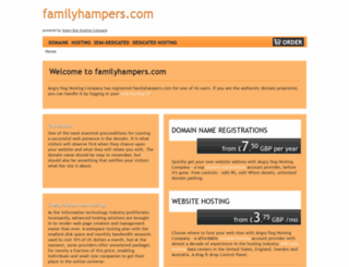 familyhampers.com screenshot