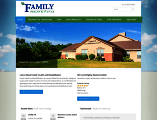familyhealthandrehab.com screenshot