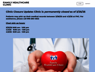 familyhealthcareclinic.org screenshot