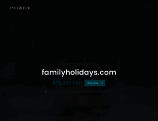 familyholidays.com screenshot