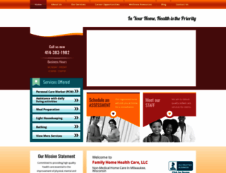 familyhomehealthcarellc.com screenshot