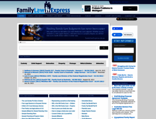 familylawexpress.com.au screenshot
