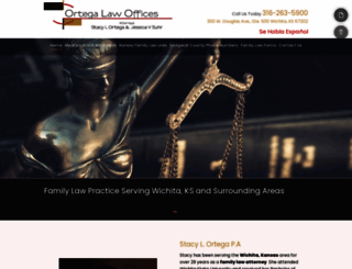 familylawwichita.com screenshot