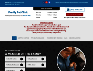 familypetclinic.org screenshot
