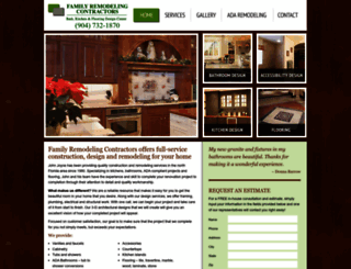 familyremodelingcontractors.com screenshot
