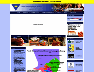 familyresourcenetworklac.org screenshot
