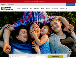 familyservicesnew.org screenshot