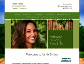 familysmiles.net screenshot