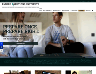 familysolutionsinstitute.com screenshot