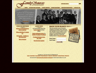 familysources.com screenshot