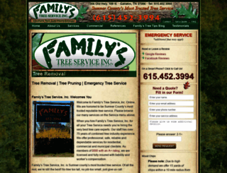 familystreeservice.com screenshot