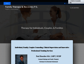 familytherapyrecovery.com screenshot