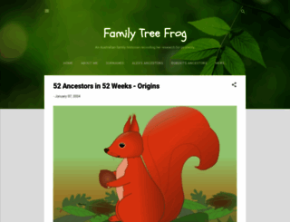 familytreefrog.blogspot.com screenshot