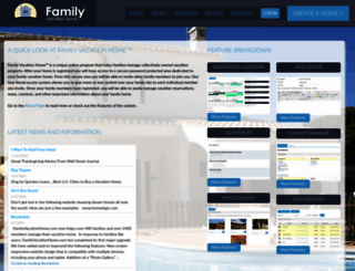 familyvacationhome.com screenshot