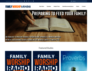 familyworshipradio.com screenshot