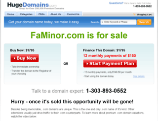 faminor.com screenshot