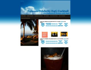 famouscelebritycocktail.com screenshot