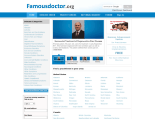 famousdoctor.org screenshot