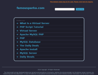 famousparka.com screenshot