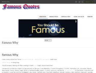 famouswhy.org screenshot